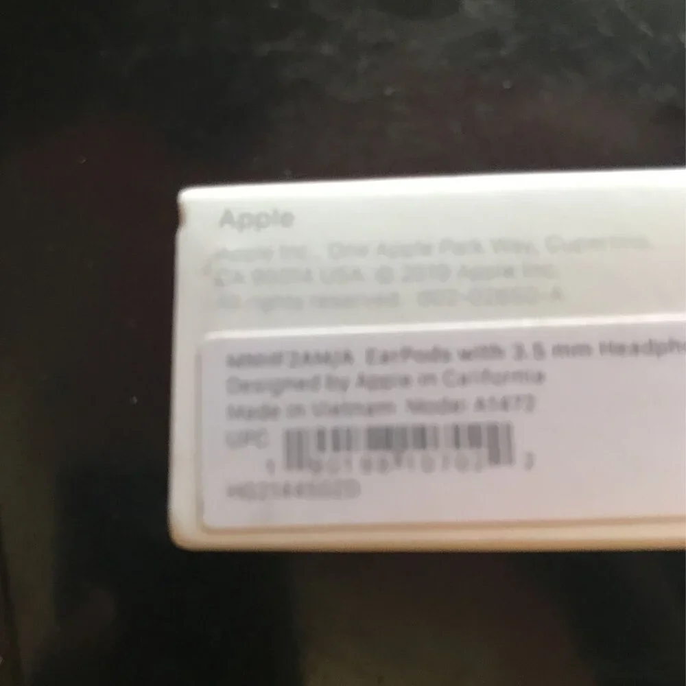 Original Apple EarPods Headphone Plug